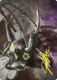Archfiend of Despair // Archfiend of Despair (ACMM-012) - Commander Masters Art Series (Borderless) Foil