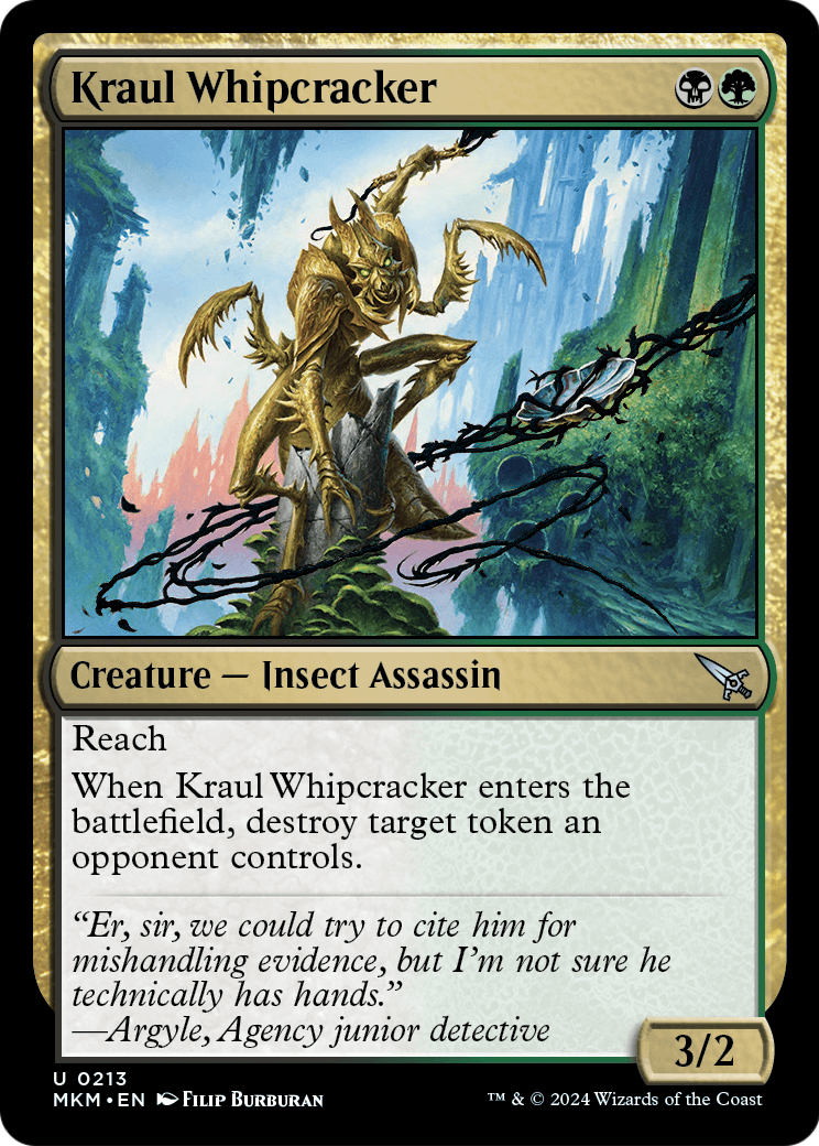 Kraul Whipcracker (b) (MKM-213) - Murders at Karlov Manor