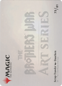 Scrap Trawler // Scrap Trawler (ABRO-075) - The Brothers' War Art Series (Borderless)