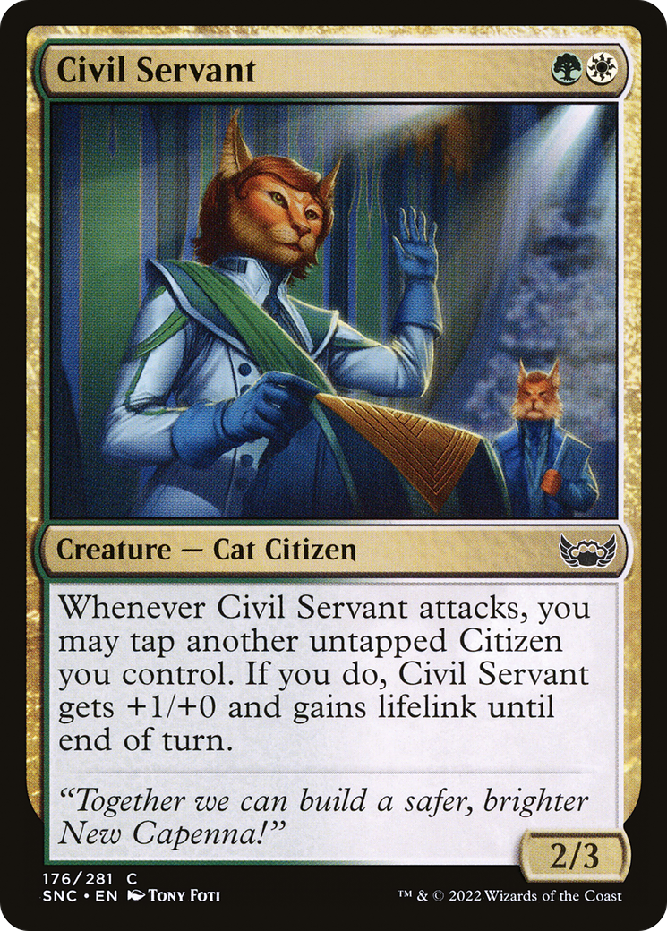 Civil Servant (SNC-176) - Streets of New Capenna Foil