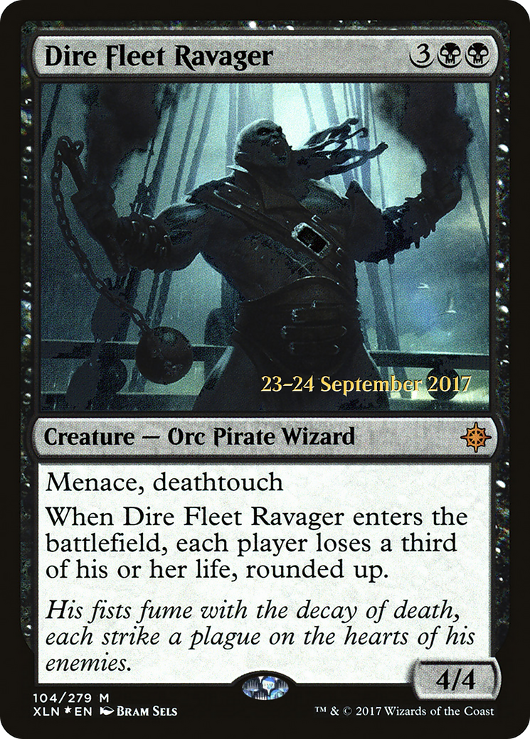 Dire Fleet Ravager (PRE-104) - Ixalan Promos Foil