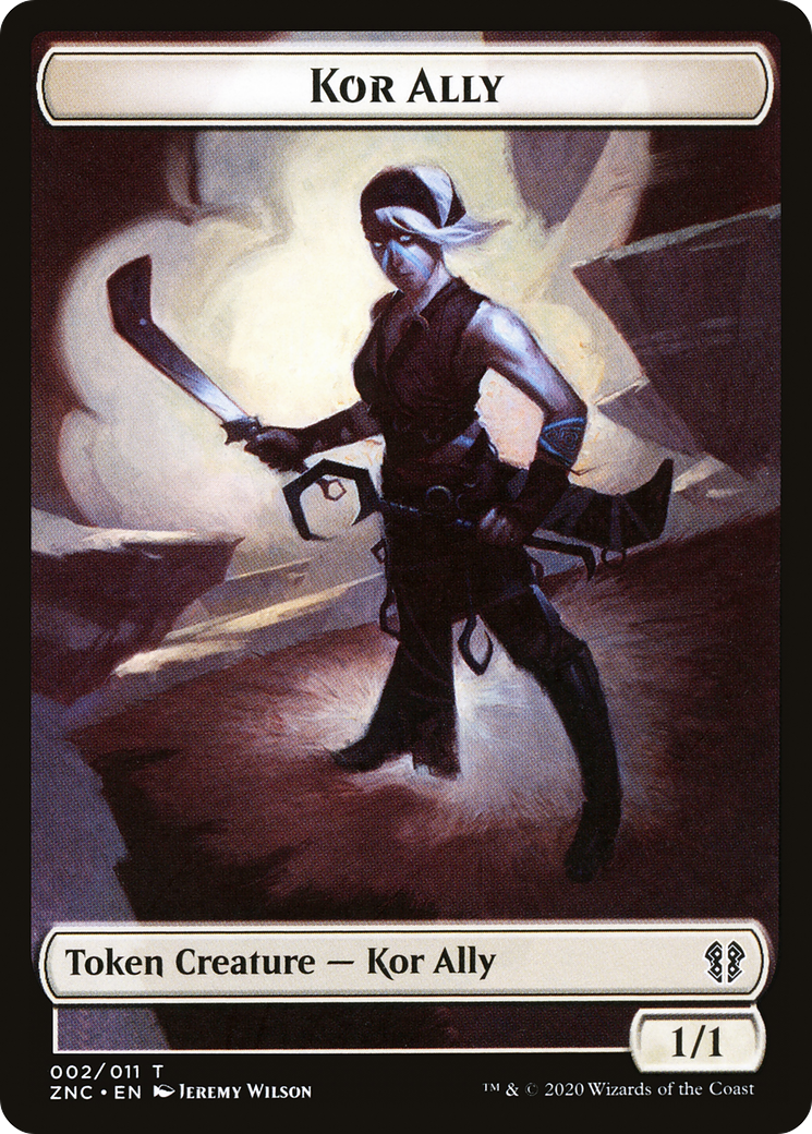 Kor Ally (TZNC-002) - Zendikar Rising Commander Tokens