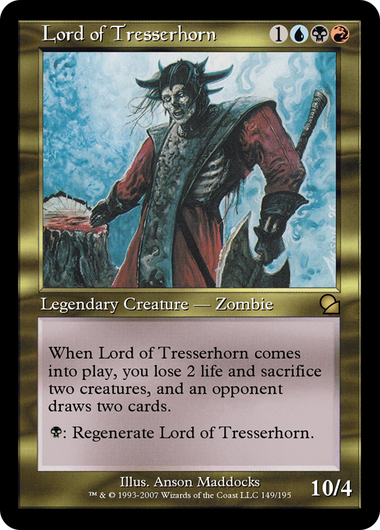 Lord of Tresserhorn (ME1-149) - Masters Edition Foil