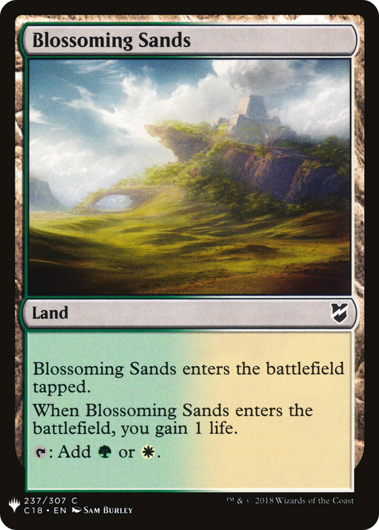 Blossoming Sands (LIST-237) - The List