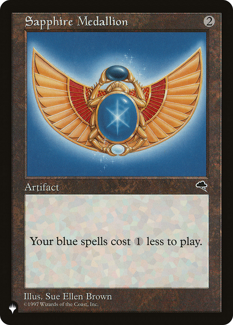 Sapphire Medallion (LIST-) - The List