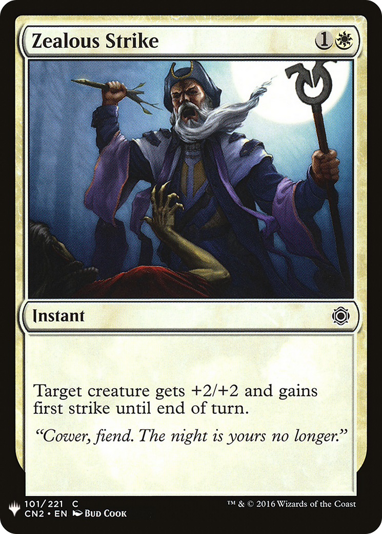 Zealous Strike (LIST-101) - The List