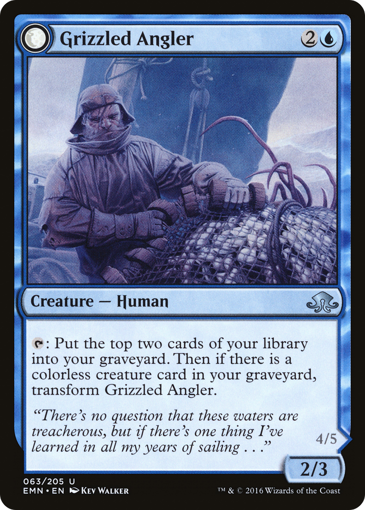 Grizzled Angler (EMN-063) - Eldritch Moon: (mooneldrazidfc)