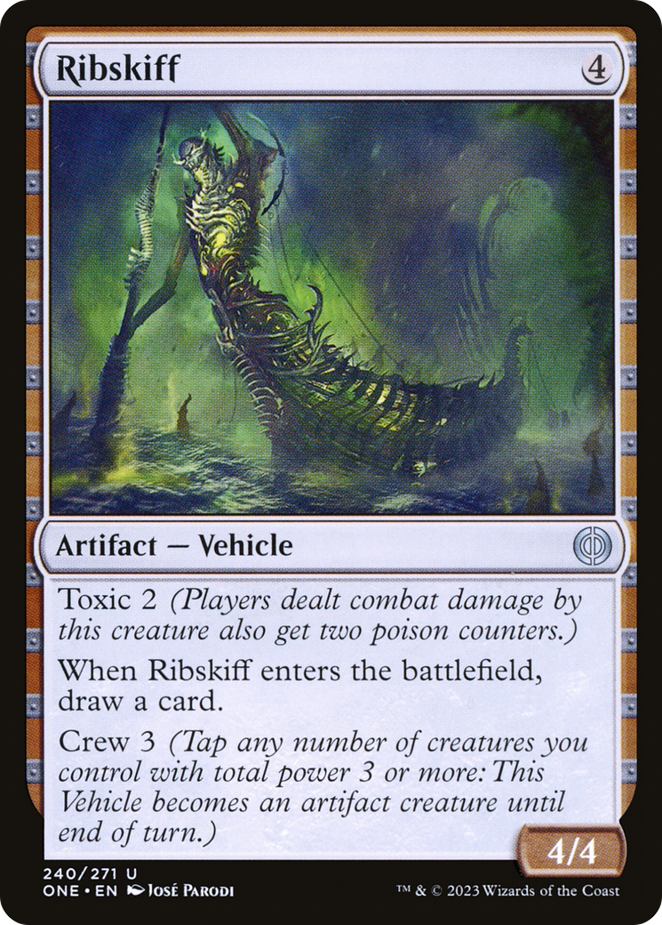 Ribskiff (ONE-240) - Phyrexia: All Will Be One