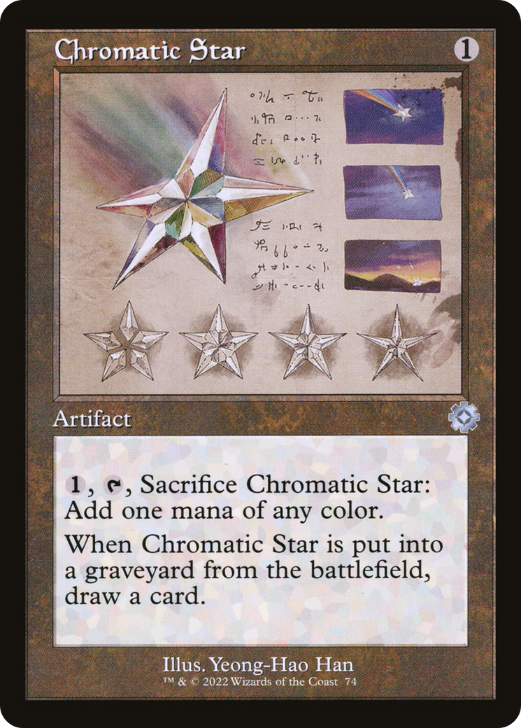 Chromatic Star (Schematic) (BRR-074) - The Brothers' War Retro Artifacts