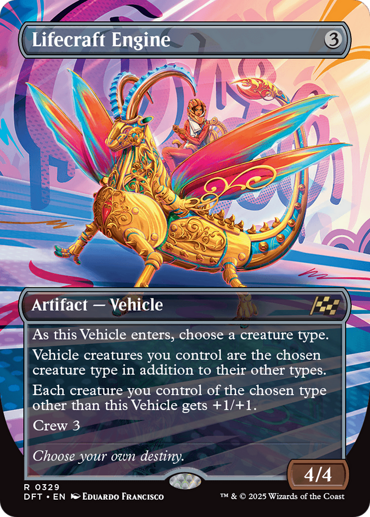 Lifecraft Engine (Borderless) (DFT-329) - Aetherdrift