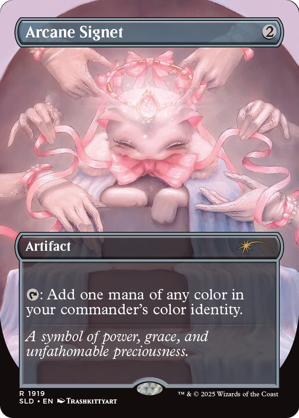 Arcane Signet (1919) (SLD-1919) - Secret Lair Drop (Borderless)