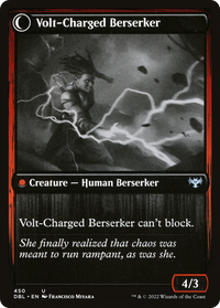 Voltaic Visionary (DBL-450) - Innistrad: Double Feature: (Double Faced Transform) Foil