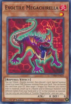 Evoltile Megachirella (CHIM-EN020) - Chaos Impact 1st Edition