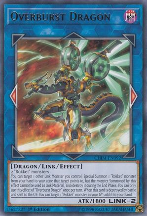 Overburst Dragon (CHIM-EN092) - Chaos Impact 1st Edition