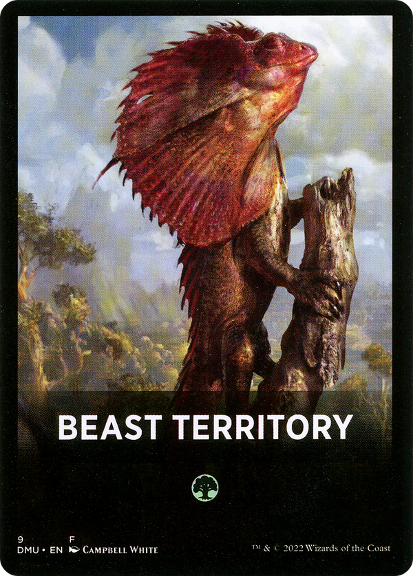 Beast Territory (FDMU-009) - Dominaria United Jumpstart Front Cards