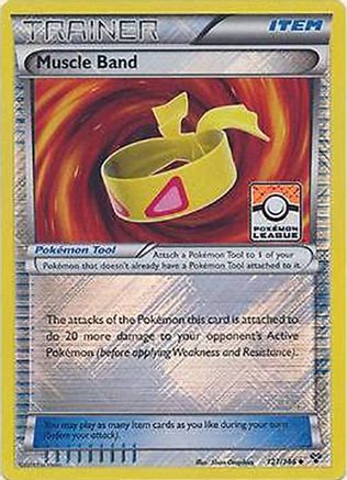 Muscle Band (Pokemon League) 121/146  - Reverse Holofoil League & Championship Cards - Promo