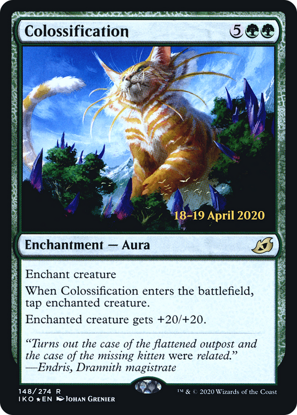 Colossification (PRE-148) - Ikoria: Lair of Behemoths Promos Foil