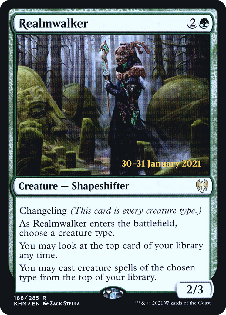 Realmwalker (PRE-188) - Kaldheim Promos Foil