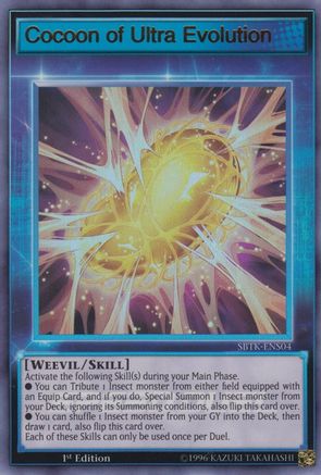 Cocoon of Ultra Evolution (Skill Card) (SBTK-ENS04) - Speed Duel: Trials of the Kingdom 1st Edition