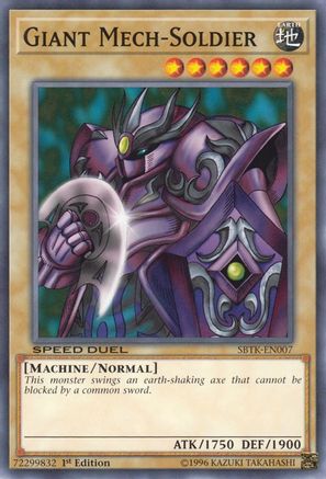 Giant Mech-Soldier (SBTK-EN007) - Speed Duel: Trials of the Kingdom 1st Edition