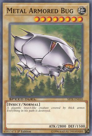 Metal Armored Bug (SBTK-EN010) - Speed Duel: Trials of the Kingdom 1st Edition