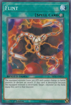 Flint (SBTK-EN033) - Speed Duel: Trials of the Kingdom 1st Edition