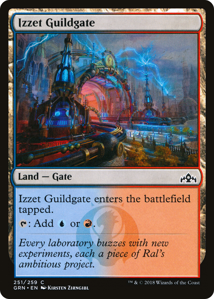 Izzet Guildgate (251) (GRN-251) - Guilds of Ravnica