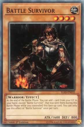 Battle Survivor (IGAS-EN032) - Ignition Assault Unlimited