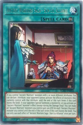 Ancient Warriors Saga - Sun-Liu Alliance (IGAS-EN056) - Ignition Assault Unlimited