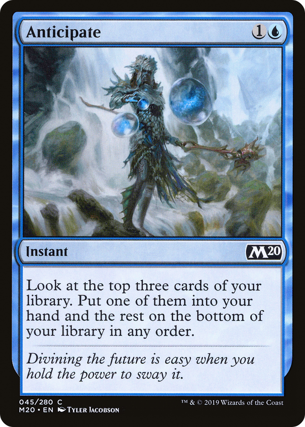 Anticipate (M20-045) - Core Set 2020 Foil