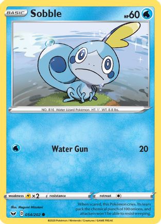 Sobble (054) (054) 054  SWSH01 Sword & Shield Base Set - Common
