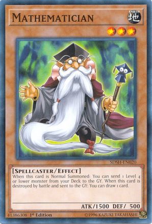Mathematician (SDSH-EN020) - Structure Deck: Shaddoll Showdown 1st Edition