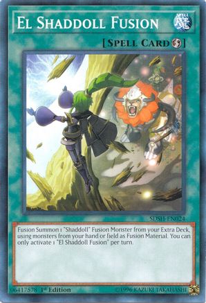 El Shaddoll Fusion (SDSH-EN024) - Structure Deck: Shaddoll Showdown Unlimited