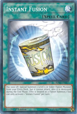 Instant Fusion (SDSH-EN027) - Structure Deck: Shaddoll Showdown Unlimited