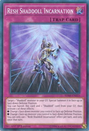 Resh Shaddoll Incarnation (SDSH-EN033) - Structure Deck: Shaddoll Showdown 1st Edition