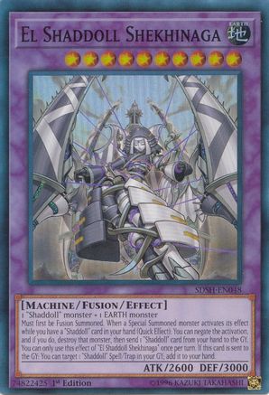 El Shaddoll Shekhinaga (SDSH-EN048) - Structure Deck: Shaddoll Showdown Unlimited