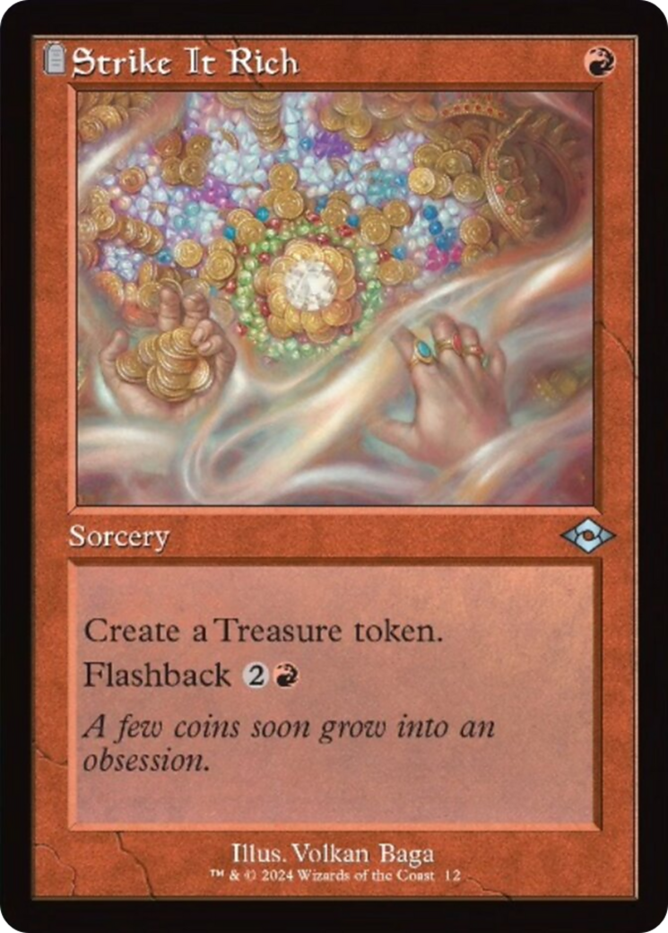 Strike It Rich (Retro Frame) (MH2-012) - Modern Horizons 2 Timeshifts: (tombstone)