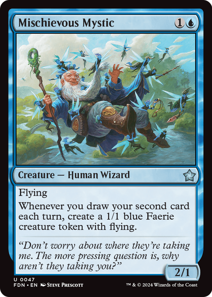 Mischievous Mystic (FDN-047) - Foundations