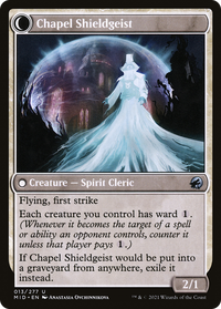 Chaplain of Alms (MID-013) - Innistrad: Midnight Hunt: (Double Faced Transform)