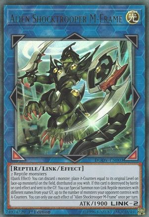 Alien Shocktrooper M-Frame (DUOV-EN003) - Duel Overload 1st Edition