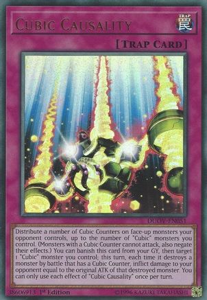 Cubic Causality (DUOV-EN051) - Duel Overload 1st Edition