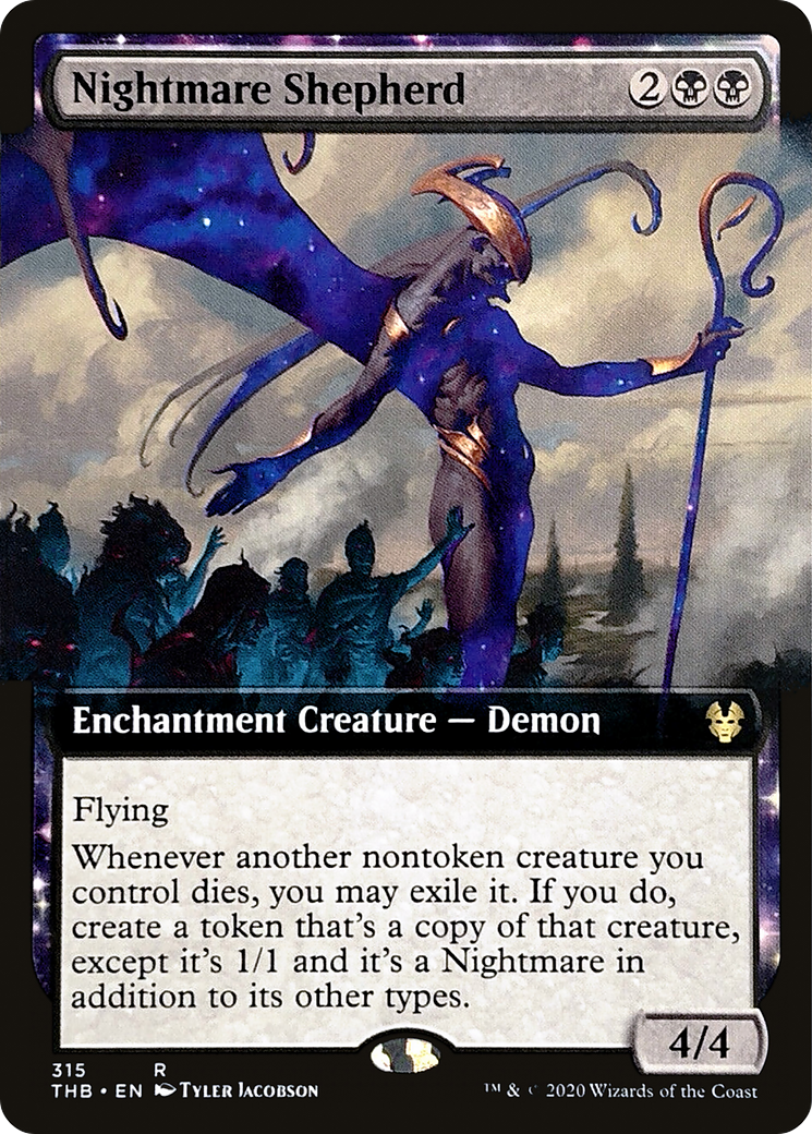 Nightmare Shepherd (Extended Art) (THB-315) - Theros Beyond Death: (Extended Art, enchantment)