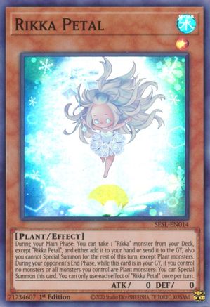 Rikka Petal (SESL-EN014) - Secret Slayers 1st Edition