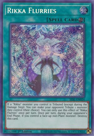 Rikka Flurries (SESL-EN024) - Secret Slayers 1st Edition