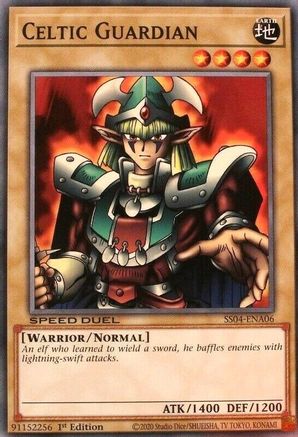 Celtic Guardian (SS04-ENA06) - Speed Duel Decks: Match of the Millennium 1st Edition