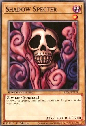 Shadow Specter (SS04-ENA09) - Speed Duel Decks: Match of the Millennium 1st Edition