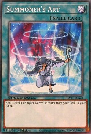Summoner's Art (SS04-ENA23) - Speed Duel Decks: Match of the Millennium 1st Edition