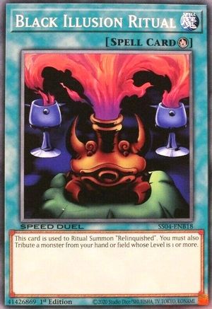 Black Illusion Ritual (SS04-ENB18) - Speed Duel Decks: Match of the Millennium 1st Edition