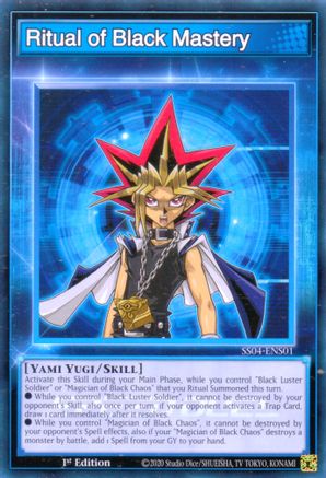 Ritual of Black Mastery (SS04-ENS01) - Speed Duel Decks: Match of the Millennium 1st Edition