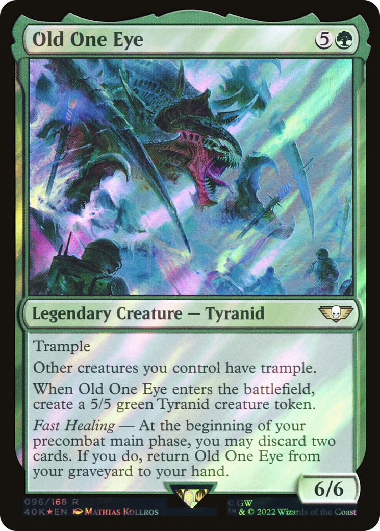 Old One Eye (Surge Foil) (40K-096) - Warhammer 40,000 Commander Foil